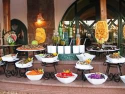 Shams Alam Beach Resort - Marsa Alam, Red Sea. Restaurant buffet.